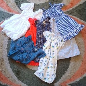 High end fashion summer dresses bundle for girls size 7/8